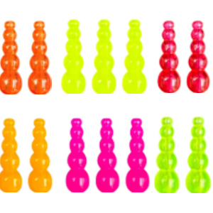 Tapered Rigging Beads — 10 Pack
