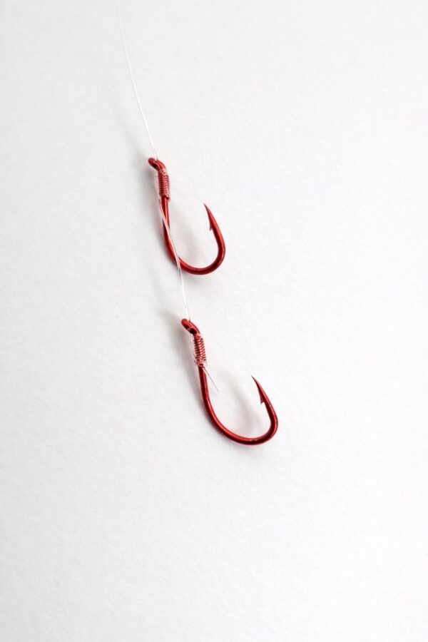 MIKTON OUTDOORS™ Double Hook Leader Rigs- 20 pack – Mikton Outdoors