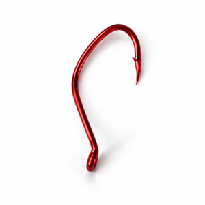 Mikton Outdoors CO3 Red Catfish Hooks Size #4 – Strong Sharp Fishing Hooks